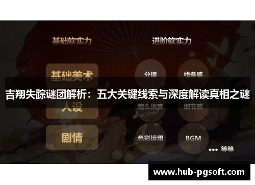 吉翔失踪谜团解析：五大关键线索与深度解读真相之谜